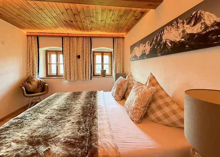 Semesterbostad Der Erlacher Alpenrefugium 1874 Luxery & Privacy By Belle-stay Jochberg
